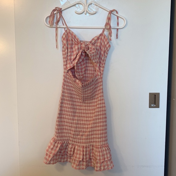 M Boutique Pink Gingham Dress - Picture 5 of 6